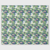 Preppy Palm Beach Golf Geschenkpapier (Flach)