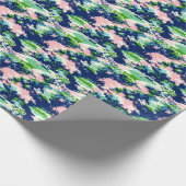 Preppy Palm Beach Golf Geschenkpapier (Ecke)