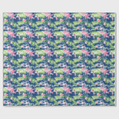 Preppy Palm Beach Golf Geschenkpapier (Flach)