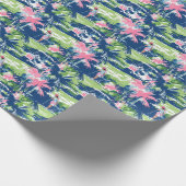 Preppy Palm Beach Golf Geschenkpapier (Ecke)