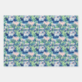 Preppy Palm Beach Golf Geschenkpapier Set (Vorderseite 2)