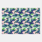 Preppy Palm Beach Golf Geschenkpapier Set (Vorderseite 2)