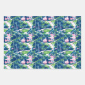 Preppy Palm Beach Golf Geschenkpapier Set (Vorderseite)