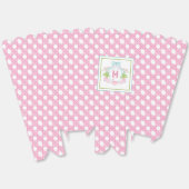 Preppy Palm Beach Monogram Crest Geschenkschachtel (Ungeklappt)