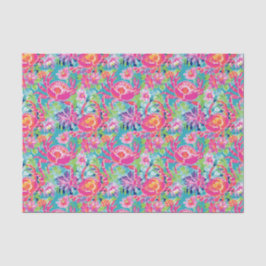 Preppy Palm Beach Ocean Crabs Muster Seidenpapier