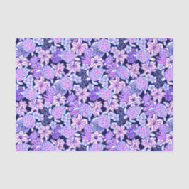 Preppy Palm Beach Print Lavendel & Lila Turtles Seidenpapier