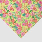 Preppy Palm Beach Print Niedlich Orangutans Seidenpapier (Ausschnitt)