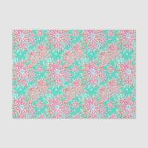 Preppy Palm Beach Tropical Blume Muster