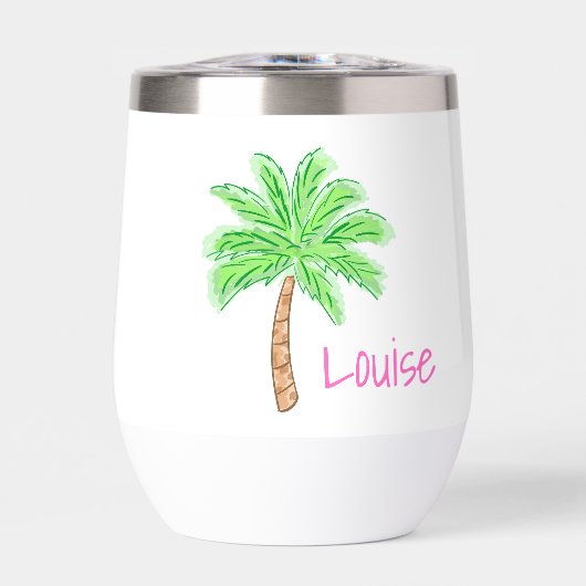Preppy Palm Tree Personalisiert (Vorderseite)