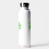 Preppy Palm Tree Personalized Trinkflasche (Links)