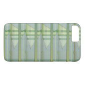 Preppy Pastell Kariert Soft Colors iPhone Case (Rückseite (Horizontal))