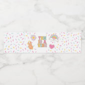 Preppy Patch Ten is a Vibe 10th Birthday Wasserflaschenetikett (Einzelnes Label)