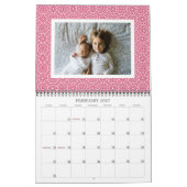 Preppy Patterns Monatliches Foto Kalender (Feb 2027)