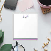 Preppy-Personalisierte erste Notepad Notizblock