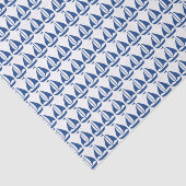 Preppy personalisiertes des blauen seidenpapier (Ausschnitt)