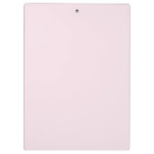 Preppy Personalized floral Klemmbrett (Rückseite)