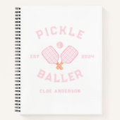 Preppy Pickle Baller Notizblock (Vorderseite)