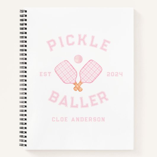 Preppy Pickle Baller Notizblock (Vorderseite)