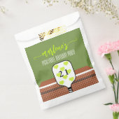 Preppy Pickleball Paddle Foto Dink Birthday Party Geschenktütchen (Versiegelt)