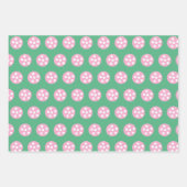 Preppy Pickleball Paper Geschenkpapier Set (Vorderseite 3)