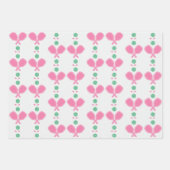 Preppy Pickleball Paper Geschenkpapier Set (Vorderseite)