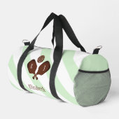 Preppy Pickleball Stripes Duffle Bag (Rechte Ecke)