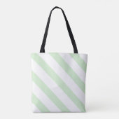 Preppy Pickleball Stripes Tasche (Rückseite)