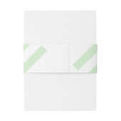 Preppy Pickleball Stripes Wedding Einladungsbanderole (Rückseitenbeispiel)