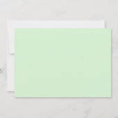 Preppy Pickleball Stripes Wedding Save The Date (Rückseite)