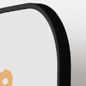 Preppy Pickleball Verlobung Wedding Brautparty Schläger (Linke Seite)