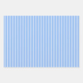 Preppy Pink and Blue Whales Polka Dots and Stripes Geschenkpapier Set (Vorderseite 3)