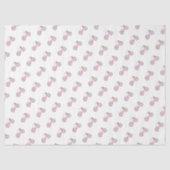 Preppy Pink Bicycle Summer Fun Vacation Mode Seidenpapier (Vorderseite)