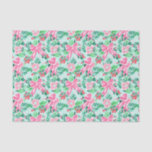 Preppy Pink & Green Christmas Bows & Garland Seidenpapier<br><div class="desc">PreppyPrint.com - Feiern Sie Weihnachten im Stil! Fügen Sie Ihre personalisierte Touch hinzu. Übertragen Sie dieses Design auch auf die Produkte Ihrer Wahl! Bitte besuchen Sie meinen Designer-Shop,  PreppyPrint.com,  um die Dinge zu koordinieren.</div>