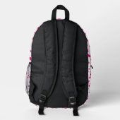 Preppy Pink Rucksack (Rückseite)