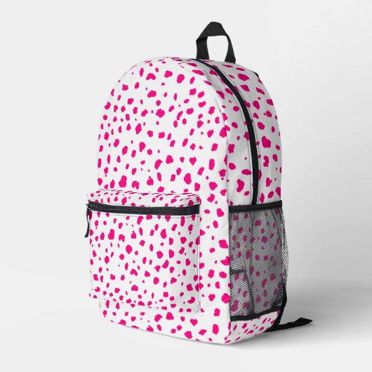 Preppy Pink Rucksack (Rückseitige Ecke Rechts)