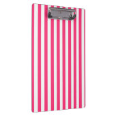 Preppy Pink Stripboard Klemmbrett (Rechts)