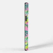 Preppy Pink Tropical Case-Mate iPhone Hülle (Rückseite / Rechts)