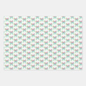 Preppy Pink und Green Boards Geschenkpapier Set (Vorderseite 3)