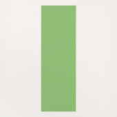 Preppy-Pink und Green-Monogram-Quarterfolie Yogamatte (Rückseite)