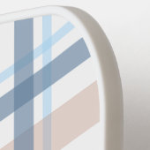 Preppy Plaid –Hampton Blau Pickleball Schläger (Linke Seite)