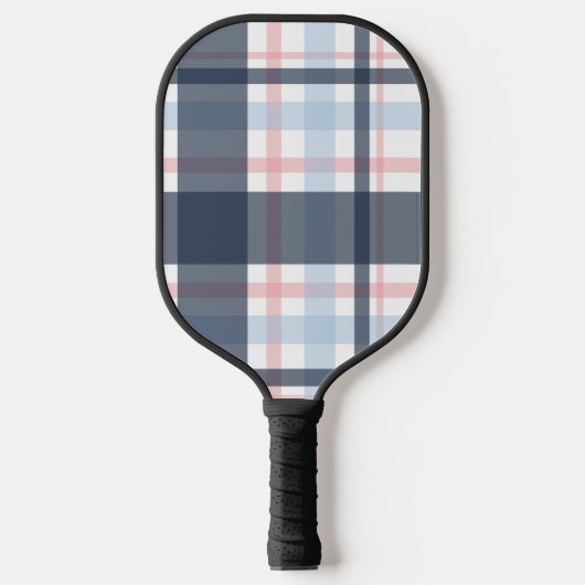 Preppy Plaid – Regatta Classic Pickleball Schläger (Vorderseite)