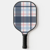 Preppy Plaid – Regatta Classic Pickleball Schläger (Rückseite)