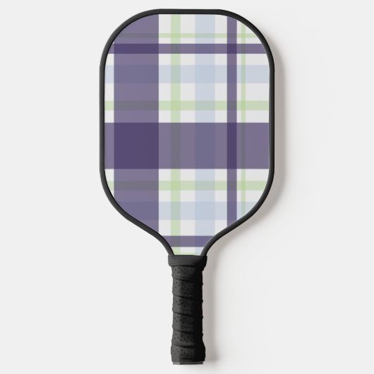 Preppy Plaid – Vineyard Lake Pickleball Schläger (Vorderseite)