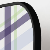 Preppy Plaid – Vineyard Lake Pickleball Schläger (Linke Seite)