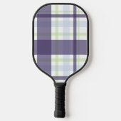 Preppy Plaid – Vineyard Lake Pickleball Schläger (Rückseite)