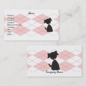 Preppy Puppy Visitenkarte (Vorne/Hinten)