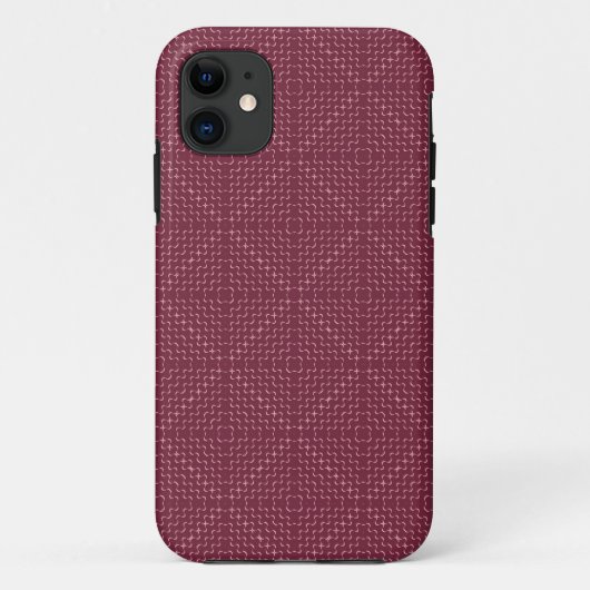 Preppy-Raute-Muster nahtlos Case-Mate iPhone Hülle (Rückseite)
