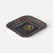 Preppy Reitpferd Blue Baby Showdusche Pappteller (Gewinkelt)