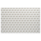 Preppy Reitpferd springt durch Hornfarbe Stoff (Fat Quarter (45,7 x 55,9 cm))