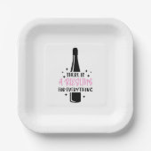 Preppy Riesling für alles Pappteller (Vorderseite)